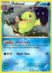 Politoed 18/111 Cosmos Holo Promo - Legacy Evolution Pin Collection