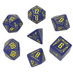 Q-Workshop - Galactic Navy And Yellow Dice Set (7)