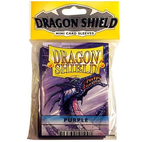 Dragon Shield - Mini 50Ct Pack: Purple