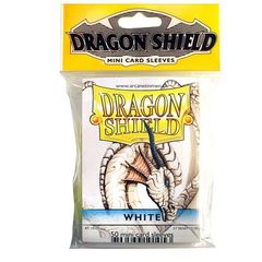 Dragon Shield - Mini 50Ct Pack: White