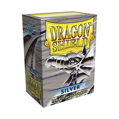 Dragon Shield Sleeves: Silver (Box Of 100)