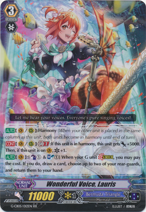 Wonderful Voice, Lauris - G-CB05/012EN - RR
