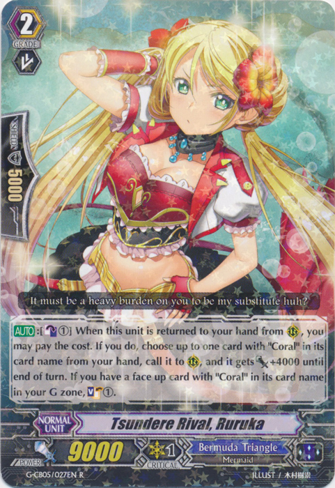 Tsundere Rival, Ruruka - G-CB05/027EN - R Tsundere Rival, Ruruka - G-CB05/027EN - R