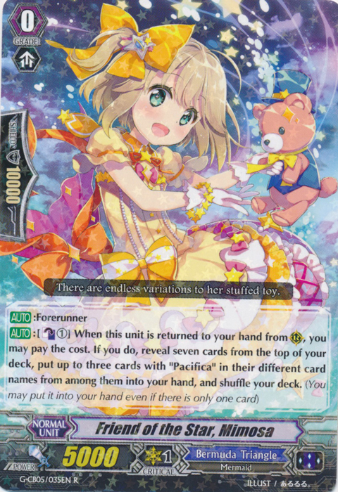 Friend of the Star, Mimosa - G-CB05/035EN - R Friend of the Star, Mimosa - G-CB05/035EN - R