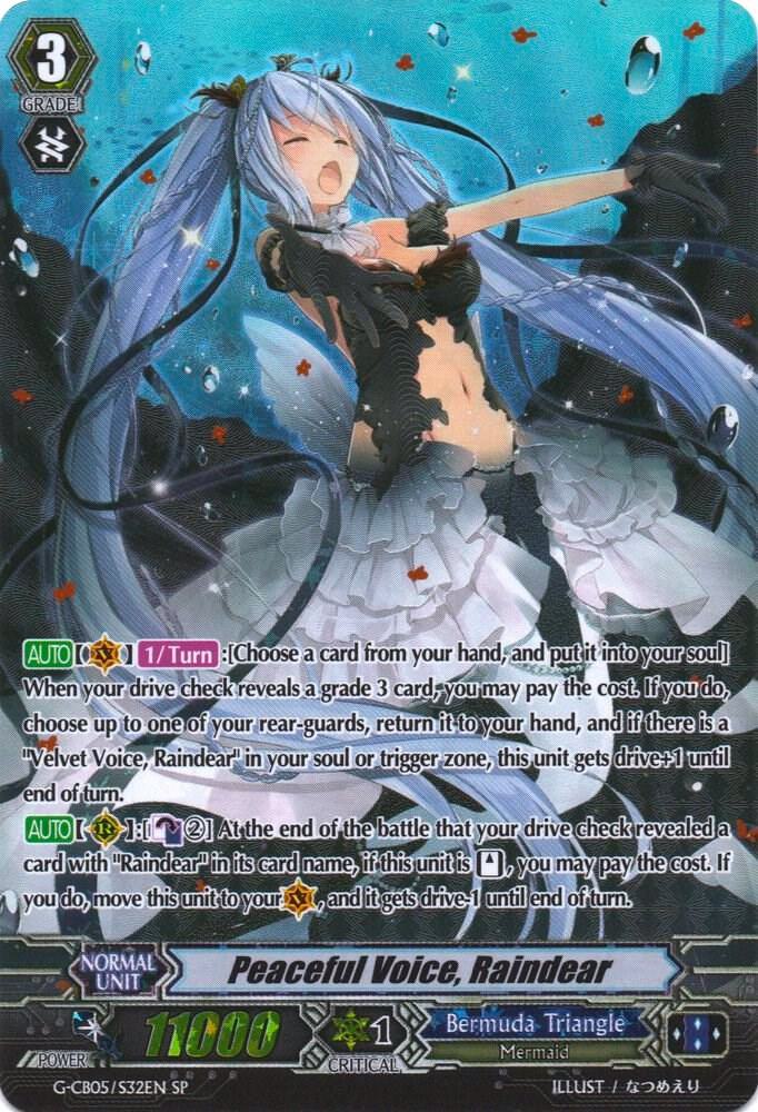 Peaceful Voice, Raindear - G-CB05/S32EN - SP