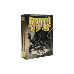 Dragon Shield Sleeves: Matte Black (Box Of 60)