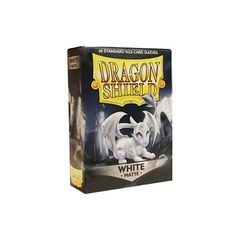 Dragon Shield Sleeves: Matte White (Box Of 60)