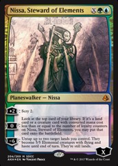 Nissa, Steward of Elements - Foil - SDCC 2017 Exclusive