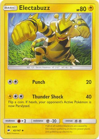 Electabuzz - 42/147 - Uncommon