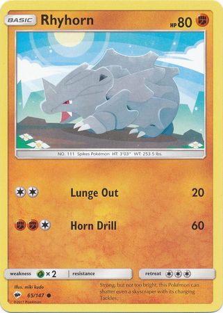 Rhyhorn - 65/147 - Common