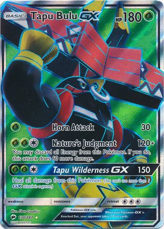 Tapu Bulu GX - 130/147 - Full Art Ultra Rare Tapu Bulu GX - 130/147 - Full Art Ultra Rare