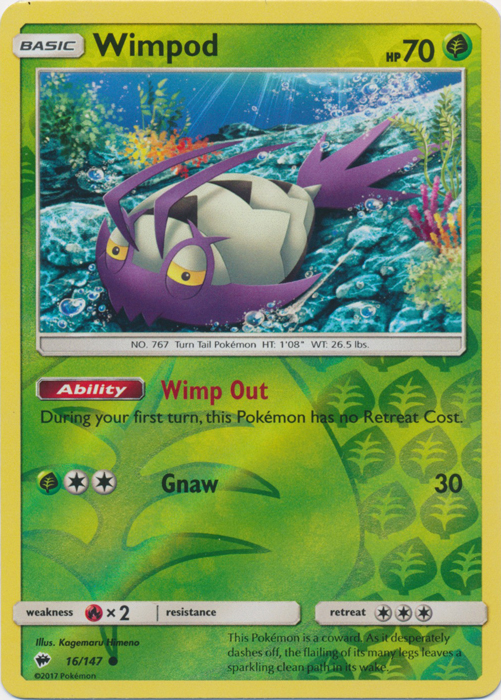 Wimpod - 16/147 - Common - Reverse Holo