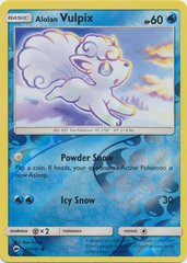 Alolan Vulpix - 27/147 - Common - Reverse Holo