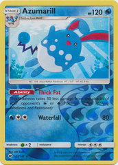 Azumarill - 35/147 - Rare - Reverse Holo