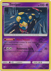 Seviper - 50/147 - Uncommon - Reverse Holo