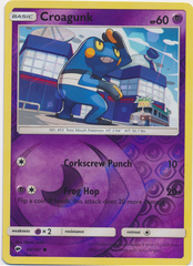 Croagunk - 54/147 - Common - Reverse Holo