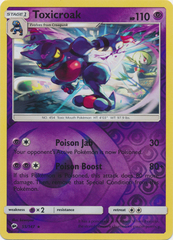 Toxicroak - 55/147 - Rare - Reverse Holo