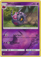 Whirlipede - 57/147 - Uncommon - Reverse Holo