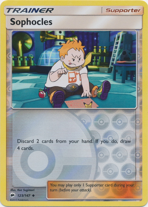 Sophocles - 123/147 - Uncommon - Reverse Holo