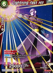 Lightning-fast Hit - BT1-011 - SR