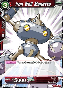 Iron Wall Magetta - BT1-020 - UC