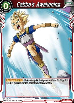 Cabbas Awakening - BT1-027 - C