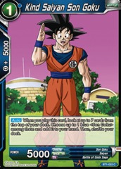 Kind Saiyan Son Goku - BT1-033 - C