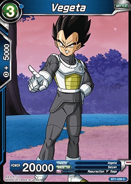 Vegeta - BT1-038 - C