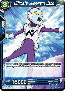 Ultimate Judgment Jaco - BT1-048 - C Ultimate Judgment Jaco - BT1-048 - C