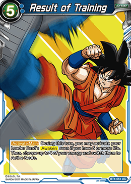 Result of Training - BT1-051 - UC