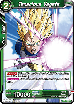 Tenacious Vegeta - BT1-066 - C