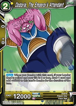 Dodoria, The Emperors Attendant - BT1-100 - C