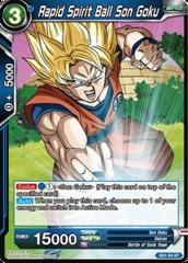 Rapid Spirit Ball Son Goku - SD1-04 - ST