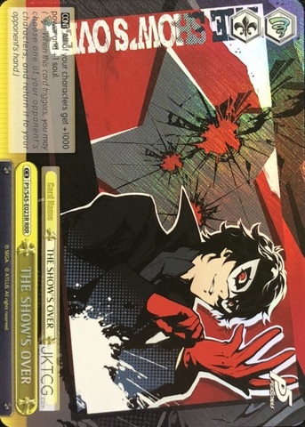 THE SHOWS OVER - P5/S45-023R - RRR