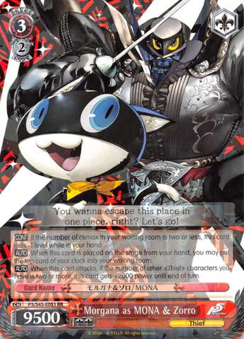 Morgana as MONA & Zorro - P5/S45-051 - RR