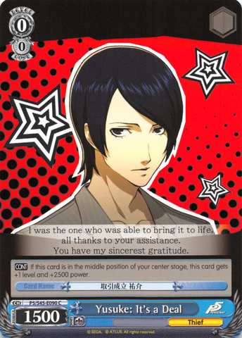 Yusuke: Its a Deal - P5/S45-090 - C