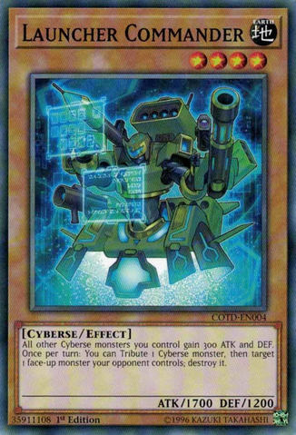 Launcher Commander - COTD-EN004 - Common - 1st Edition