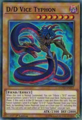 D/D Vice Typhon - COTD-EN017 - Common - 1st Edition