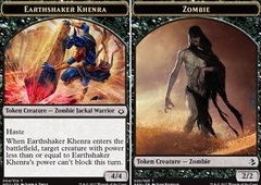 Earthshaker Khenra // Zombie Token