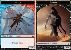 Insect (012) // Zombie (020) Double-Sided Token