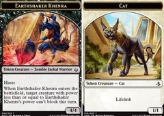 Earthshaker Khenra // Cat Token