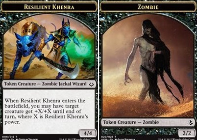 Resilient Khenra Token // Zombie Token