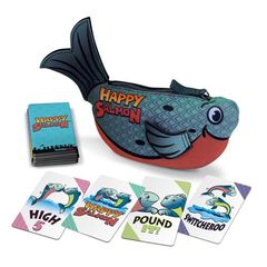 Happy Salmon: Blue Fish