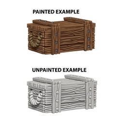 Pathfinder Battles Unpainted Minis - Crates