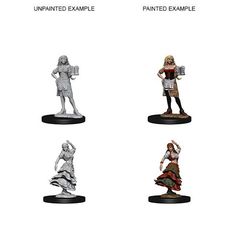 (RETIRED) Pathfinder Battles Deep Cuts Unpainted Minis: W4 Bartender/Dancing Girl