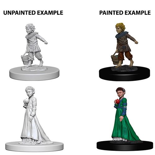 Pathfinder Battles Unpainted Minis - Children