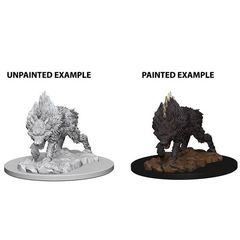 Pathfinder Battles Unpainted Minis - Dire Wolf