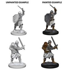 Pathfinder Battles Unpainted Minis - Infantrymen