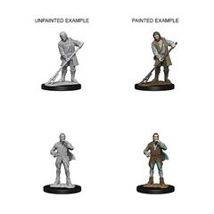 Pathfinder Battles Unpainted Minis - Towns People (Farmer/Aristocrat)