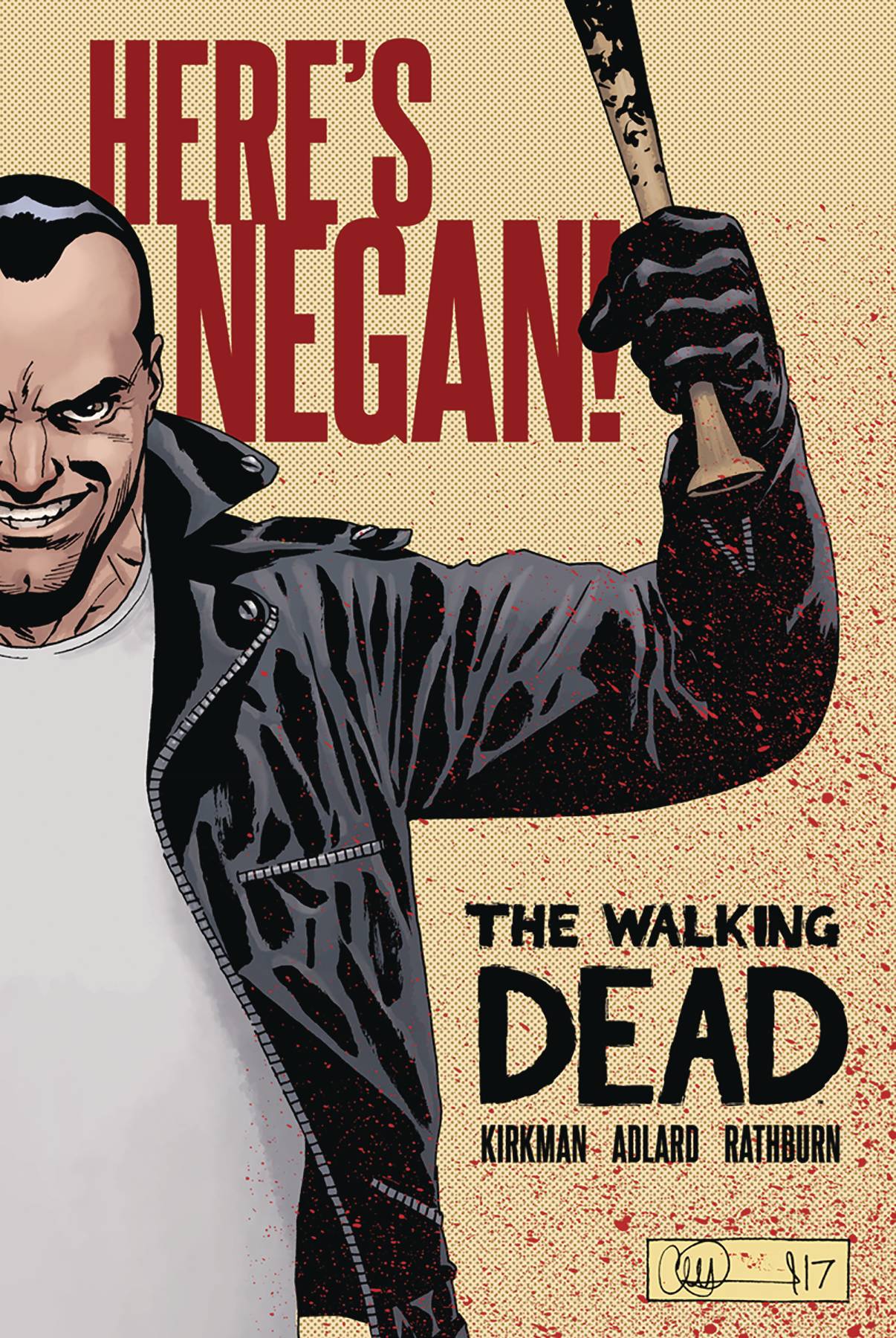 Walking Dead Heres Negan Hc (MR) (STL057164)